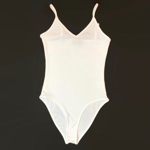 New SHEIN Spaghetti Strap Cami Tank Bodysuit XS